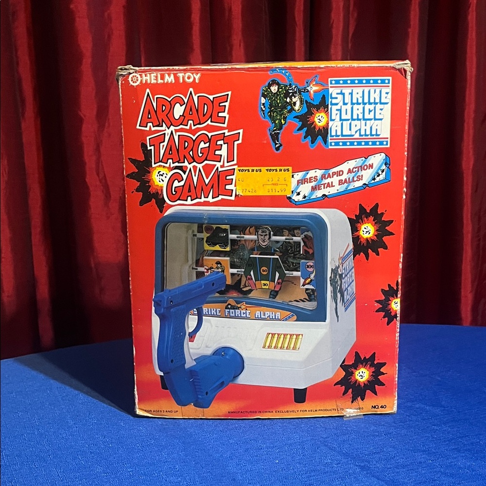 Helm Toy Arcade Target Game – Strike Force Alpha